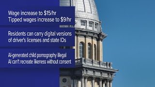 New laws taking effect in Iowa and Illinois