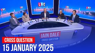 Cross Question with Iain Dale 15/01 | Watch Again