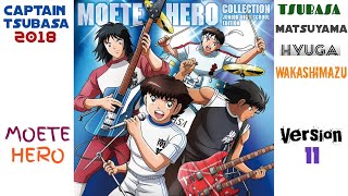 Captain Tsubasa (2018) Moete Hero Collection [Track 11] Kojiro,Tsubasa,Ken,Jun,Taro,Genzo \u0026 Hikaru