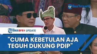 Momen Plt Ketum PPP Mardiono Duduk Bareng Prabowo Disorot, Sandiaga Klarifikasi: Hanya Kebetulan