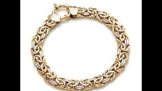 Technibond 2Tone ByzantineLink Bracelet