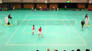 '13 全日本高等学校選抜ソフトテニス大会　男子準々決勝 4-1