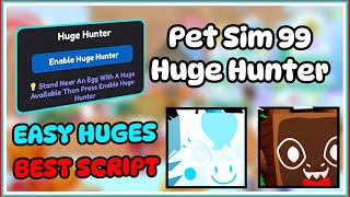 🎄 PET SIM 99 HUGE HUNTER SCRIPT! | SECRET SANTA UPDATE! 🎅