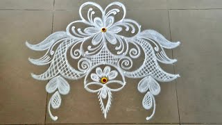 #Karthigai Deepam rangoli (5-3)/#Margazhi special rangoli/#Beautiful rangoli