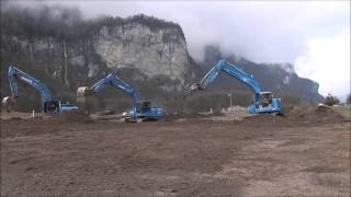 Tanz der Bagger - Gasser Felstechnik