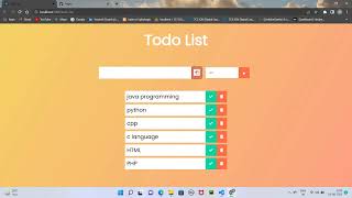 #task1| @LetsGrowMore Internship Program | Create todo list website using HTML, CSS, Javascript .
