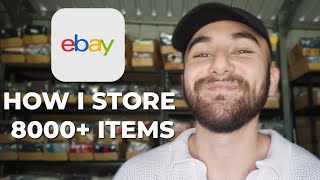 How I Store 8000+ Items for eBay | The EASIEST SKU System