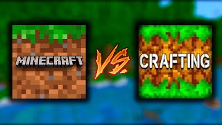 MINECRAFT VS CRAFT AND BUILDING