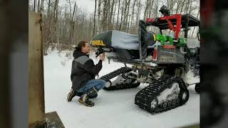 UTV Ice fishing