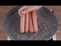 I learned this trick in a famous restaurant, now I only make sausages like this