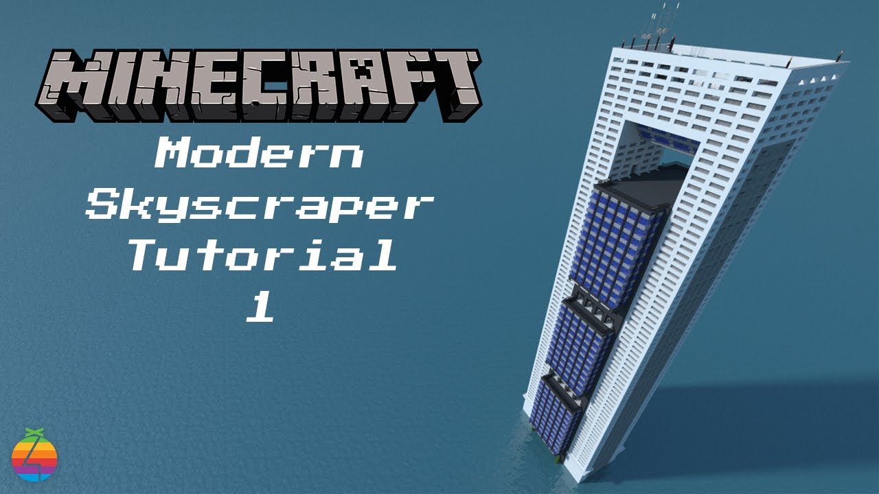 Minecraft Modern Skyscraper Tutorial