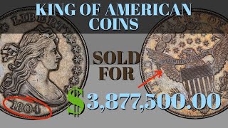 Most valuable US coin | 1804 original silver dollar | This rare coin sold for $3.8 million