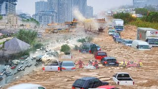 The worst flood in Spanish history! Hundreds of people are trapped in Zaragoza