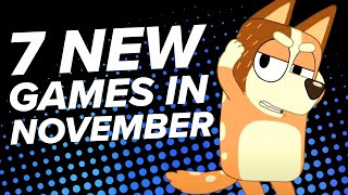 7 New Games Out in November 2023 for PS5, PS4, Xbox Series X, Xbox One, PC, Switch