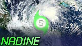 Track of Tropical Storm Nadine (2024)