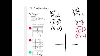 Practice quiz 3.1 Function form and standard form linear equations v3