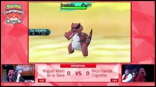 VGC 2017 Pokémon European International Championships: Masters Finals - Miguel Martí Vs Nico Davide