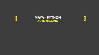Maya Python - Auto Rigging - Part VII - Autoloading your scripts