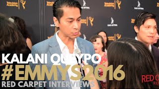 Kalani Queypo #Jamestown interviewed at 4th Annual Dynamic & Diverse Celebration #Emmys #SAGAFTRA