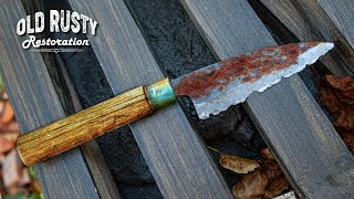 Beautiful Japanese Knife Restored - Look how beautiful it looks!