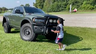 Ram 75th anniversary power wagon 40 inch wheels!!!