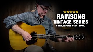 Rainsong V-DR110N2 Vintage Series Dreadnought - Made for the Elements!