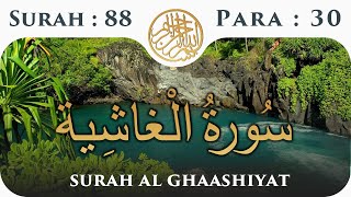 88 Surah Al Ghashiya  | Para 30 | Visual Quran with Urdu Translation