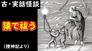 猿で祓う【古・実話怪談解説】