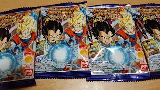 ドラゴンボールヒーローズカードグミ19　開封動画　DRAGONBALLHEROES 19