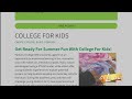 Parkland College for Kids' Sessions