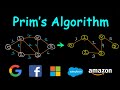 Prims algorithm | MST | Code implementation