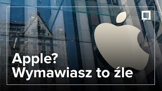 Apple - jak poprawnie wymawiać?