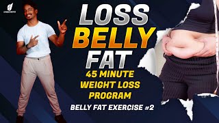 Loss Belly Fat | 45 min. Weight Loss Program | Belly Fat Exercise #1 | Zumba Fitness Video