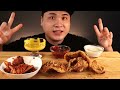 바삭함 끝판왕 직접만든 삼겹살튀김 먹방~ 리얼사운드 asmr social eating mukbang eating show