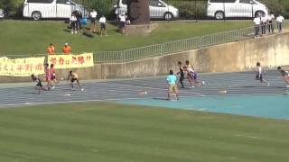 20140726兵庫県総体低学年男子４x１００決勝