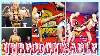 Ebanie Bridges unrecognisable in throwback pics when boxing beauty wowed in another sport