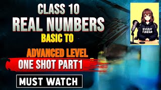 Real numbers  chapter 1 one shot for boards 2025 | class 10 Maths | important questions