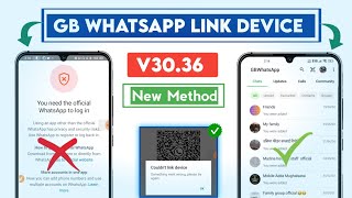 I Tried The GB WhatsApp Linking Device Issues | gb whatsapp linked device problem |gb Couldn't link