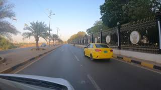 الطريق من الخرطوم إلى الخرطوم (بحري) السودان  Road From khartoum To Khartoum North (Bahri) Sudan