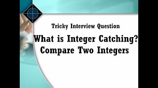 Tamil - Integer Catching - Compare Two Integer in Java