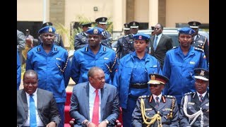 President Uhuru Kenyatta makes major changes in police