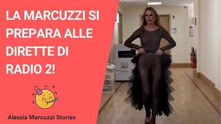 La Marcuzzi si prepara alle dirette Sanremesi di Radio2 con Fiorello: bellissima come sempre!