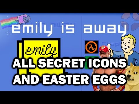 Emily Is Away All Easter Eggs And Secret Icons HD