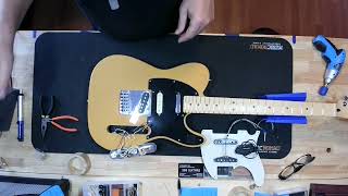 Fender Telecaster 3 pickup swap part 1