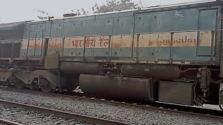 Madly Honking Diesel Monster WDG 4 SGUJ 12532 | RailfanYunusNR