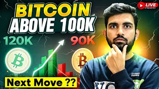 Bitcoin Above $100K – Next Move $120K or $90K? 🔥 Live Analysis!