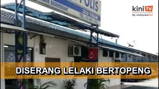 Gempar! Balai Polis Ulu Tiram diserang, 2 anggota polis maut