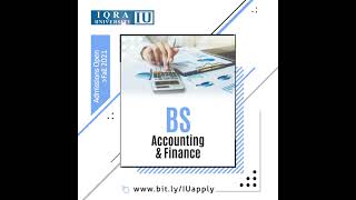 BS Accounting \u0026 Finance  #AdmissionsFall2021