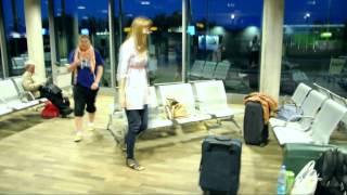 JACis trip to France (airport Riga)