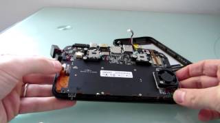 GPD Win handheld gaming PC partial teardown